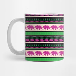 Bear Pattern Mug